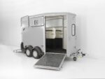 Ifor Williams Pferdeanhänger HB511|silber|Frontausstieg-Neu