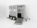 Ifor Williams Pferdeanhänger HB403|1,5er|silber-Neu
