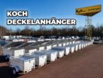 Koch Deckelanhänger 105x205cm Höhe:65cm 1000kg, Typ B1000, Angebot-Neu – Bild 7