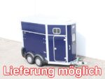 Ifor Williams Pferdeanhänger HB506|Sattelkammer|blau-Neu