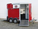 Ifor Williams Pferdeanhänger HB506|Frontausstieg|rot-Neu – Bild 5