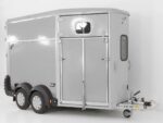 Ifor Williams Pferdeanhänger HB511|Heckklappen-Türkombination|silber-Neu – Bild 3