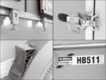 Ifor Williams Pferdeanhänger HB511|Heckklappen-Türkombination|silber-Neu – Bild 15