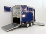 Ifor Williams Pferdeanhänger HB511|blau|Frontausstieg-Neu