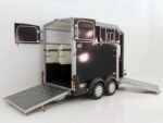 Ifor Williams Pferdeanhänger HB511|schwarz|Frontausstieg-Neu – Bild 3