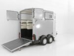Ifor Williams Pferdeanhänger HB511|Sattelkammer|silber-Neu