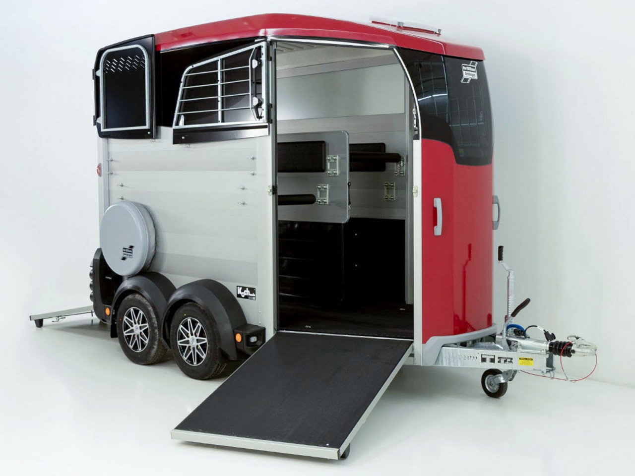 2085_01_2_1280x1280.jpg Ifor Williams Pferdeanhänger HBX 506|Frontausstieg|neues Modell|rot-Neu – Bild 1