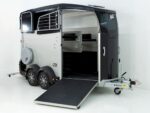 Ifor Williams Pferdeanhänger HBX 511|Frontausstieg|neues Modell|schwarz-Neu