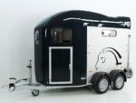 Cheval Liberte Pferdeanhänger GOLD 3, Premium Pullman 2, Sattelkammer, schwarz-Neu – Bild 4