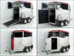 Ifor Williams Pferdeanhänger HBX 403|Frontausstieg|neues Modell|rot-Neu – Bild 13