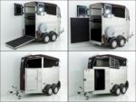 Ifor Williams Pferdeanhänger HBX 403|Frontausstieg|neues Modell|schwarz-Neu – Bild 13