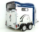 Cheval Liberte Pferdeanhänger GOLD 3, Premium, Pullman 2, Sattelkammer, blau-Neu – Bild 3