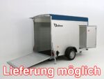 Debon Kofferanhänger C300 148x295cm H:190cm 1,3t, Alu, Polybug, Tür, blau-Neu – Bild 4