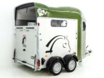 Cheval Liberte Pferdeanhänger GOLD 3, Pullman 2, Sattelkammer, olivgrün-Neu – Bild 2