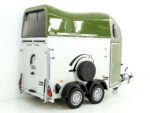 Cheval Liberte Pferdeanhänger GOLD One 1,5er, Pullman-Fahrwerk, olivgrün-Neu – Bild 2