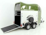 Cheval Liberte Pferdeanhänger GOLD One 1,5er, Pullman-Fahrwerk, olivgrün-Neu – Bild 3