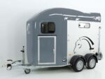 Cheval Liberte Pferdeanhänger GOLD 3, Premium, Pullman 2, Sattelkammer, grau-Neu – Bild 4