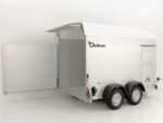 Debon Kofferanhänger C500 164x300cm H:200cm 2,0t, Alu, Polybug, Tür, weiß-Neu – Bild 2