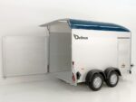 Debon Kofferanhänger C500 164x300cm H:200cm 2,0t, Alu, Polybug, Tür-Neu – Bild 2