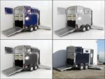 Ifor Williams Pferdeanhänger HB511|Heckklappen-Türkombination-Neu