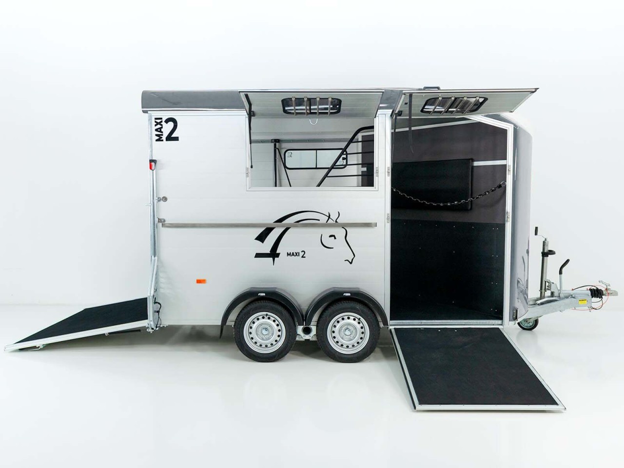 50.jpg Cheval Liberte Pferdeanhänger MAXI 2, grau-Neu – Bild 1