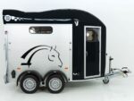 Cheval Liberte Pferdeanhänger GOLD 3, Premium Pullman 2, Sattelkammer, schwarz-Neu