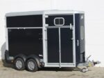 Ifor Williams Pferdeanhänger HB511|Heckklappen-Türkombination|schwarz-Neu – Bild 4