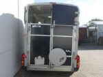 Ifor Williams Pferdeanhänger HB511|Heckklappen-Türkombination|schwarz-Neu – Bild 9