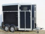 Ifor Williams Pferdeanhänger HB506|Frontausstieg|Klappenkombi|schwarz-Neu – Bild 3