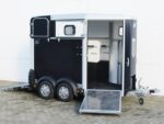 Ifor Williams Pferdeanhänger HB506|Frontausstieg|Klappenkombi|schwarz-Neu – Bild 5