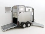 Ifor Williams Pferdeanhänger HB506|Frontausstieg|Klappenkombi|silber-Neu – Bild 4