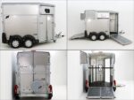 Ifor Williams Pferdeanhänger HB506|Frontausstieg|Klappenkombi|silber-Neu – Bild 7